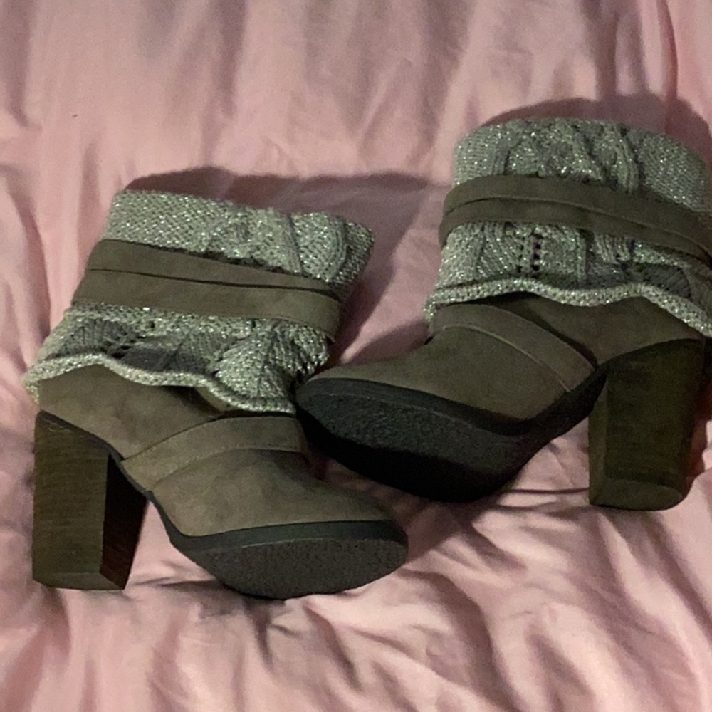 Not Rated booties brand new 3 1/2” heel - Picture 2 of 5